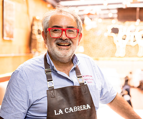 Gastón Riveira, fundador de La Cabrera