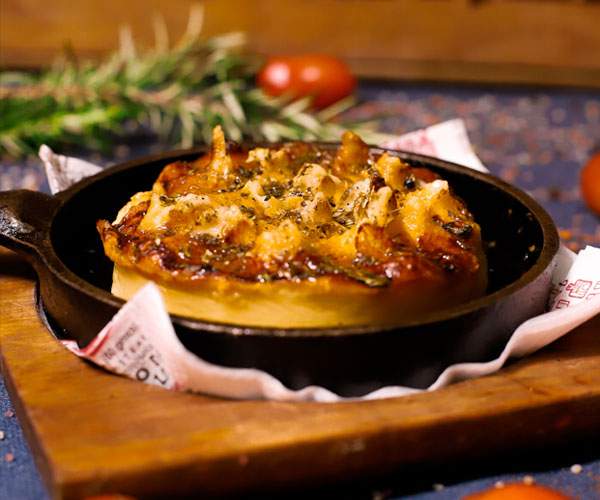 Bife de chorizo con guarniciones